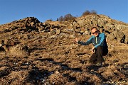 Monte VACCAREGGIO (1474 m) da Lavaggio di Dossena il 24 dic. 2017